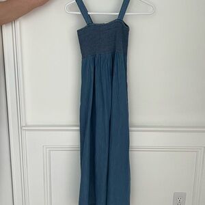 Les Coyotes de Paris Denim long dress